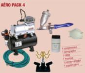 Compresseur + Sableur + Sable + masque + câble + Support Aérographe
