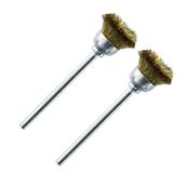 Brosse pinceau en laiton Ø 13 mm - Proxxon