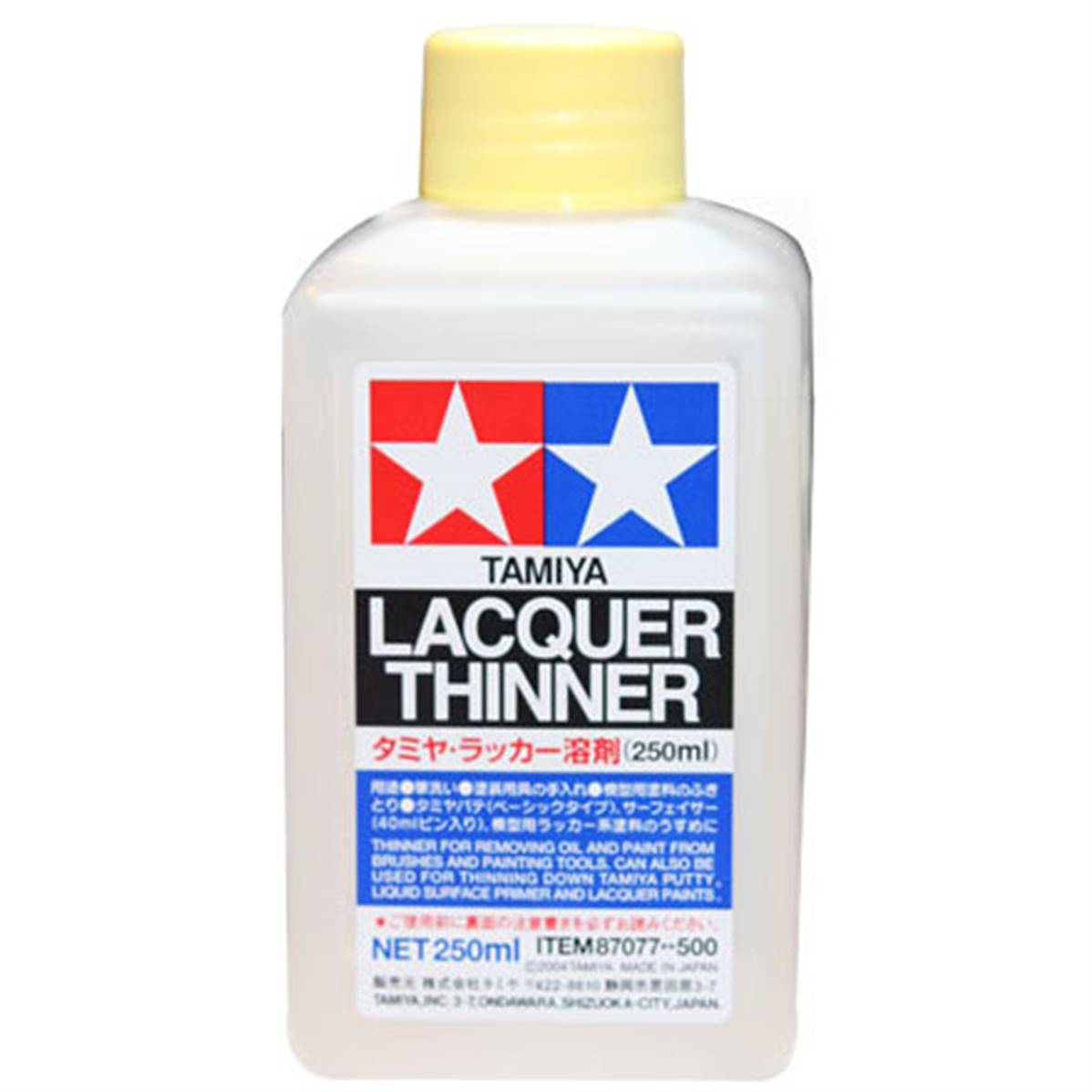 Diluant Lacquer Thinner Tamiya TAMIYA, Vente Peintures TAMIYA en ligne -  Multirex