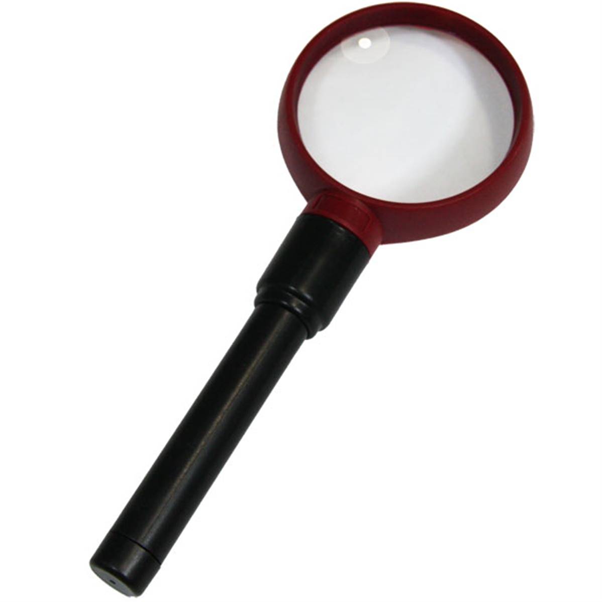 Loupe éclairante 30x Avec 12 LEDs - Grossissement Jumbo - Blanche, Verre - AIXPI