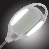 Multirex - Lampe loupe sur pied à LED - Lentille 168x103mm.