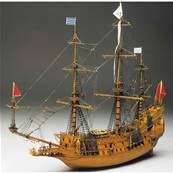 Maquette bateau en bois - La Couronne - 1/98 ème - Mantua