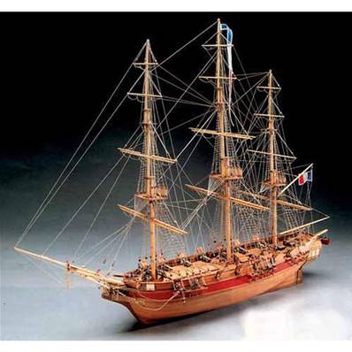 Maquette bateau en bois - Astrolabe 1/50 ème - Mantua