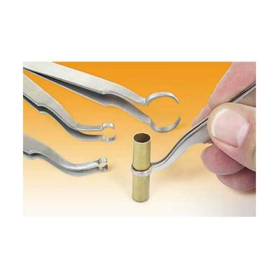 Brucelles pour tubes - en acier inox - Multirex