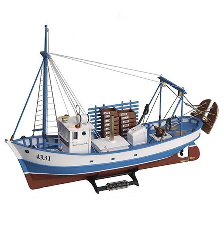 Maquette BATEAU DE PECHE ATUNERO - Profil Nature