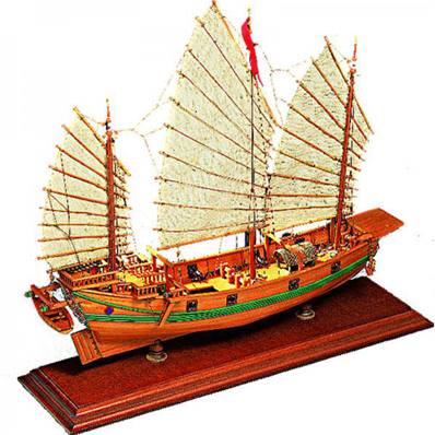 Maquette bateau en bois - Jonque Chinoise - 1/100 ème - Amati