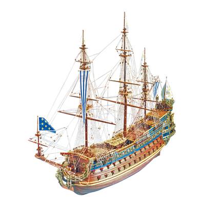 Maquette bateau en bois - Le Soleil Royal - 1/77 ème - Mantua