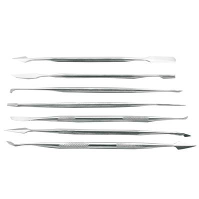 Jeu de 7 spatules - longueur 130 mm. - Multirex