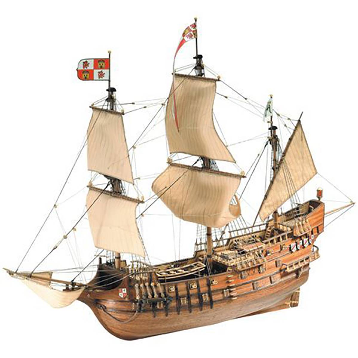 Maquette Bateau Bois : Galion Espagnol San Francisco II 1:90