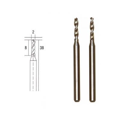 Micro-forêts en métal renforcé Ø 2 mm - Proxxon
